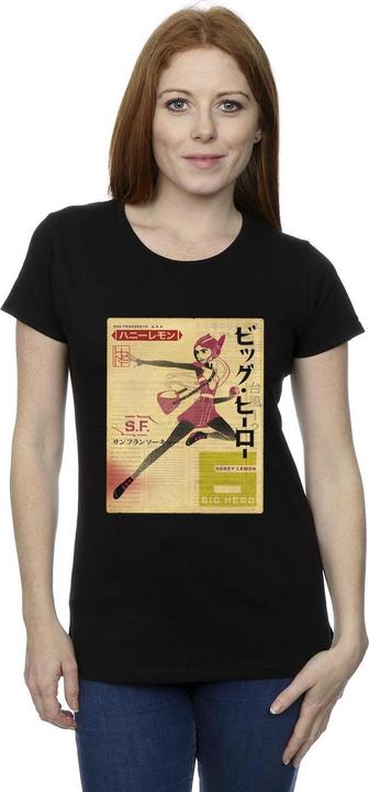 Image du produit Disney - T-shirt BIG HERO BAYMAX HONEY LEMON NEWSPAPER - Femme (M)
