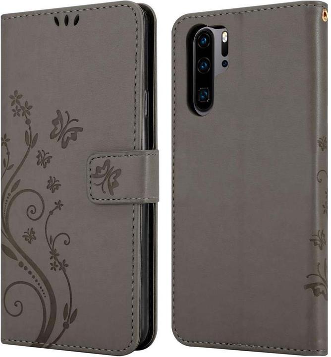 Productafbeelding Cadorabo Bloemen Boekomslag (Huawei P30 Pro)