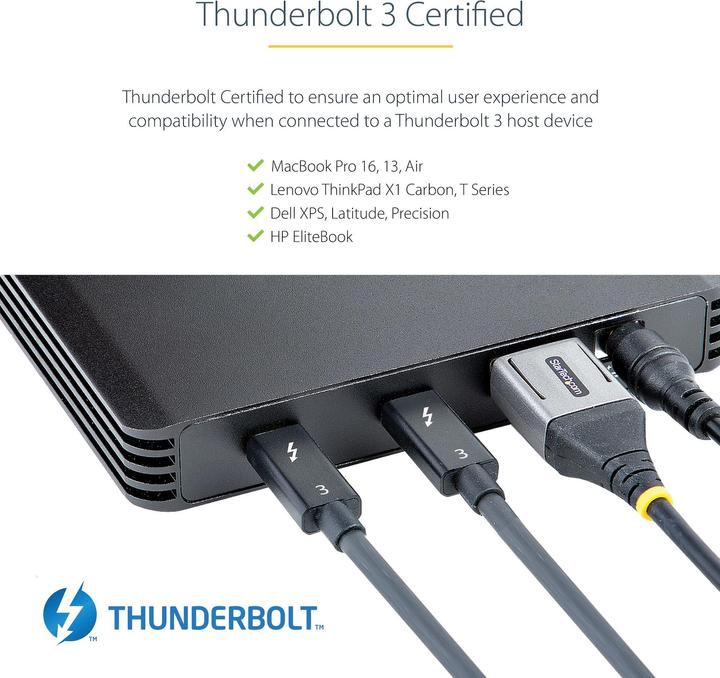 Immagine prodotto StarTech .com 4 baie Thunderbolt 3&trade, armadio NVMe (M.2 2280)