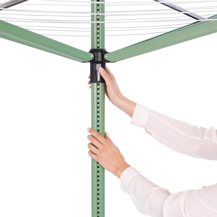 Actual product image Brabantia Lift-O-Matic 50 M - 45 mm tube with metal floor anchor (50 m)