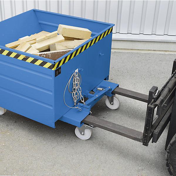Image du produit eurokraft pro Benne basculante, avec bord de déversement bas (650 l)