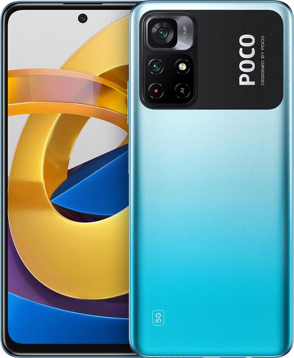 Xiaomi Poco M4 Pro (128 GB, Blu freddo, 6.60", Doppia SIM, 50 Mpx, 5G)