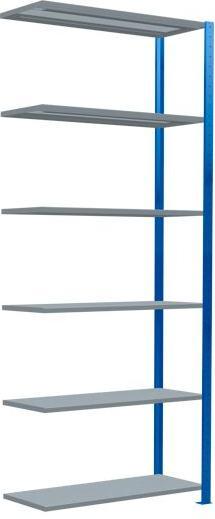 Stecksystem Anbauregal MULTIplus250 mit Kreuzstrebe