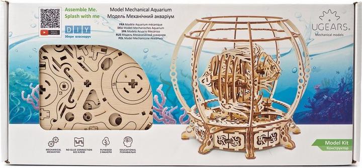 Image du produit Ugears 70155 - Kit modèle d'aquarium en bois