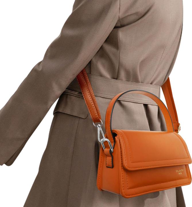 Produktbild Gallantry Braune Handtasche aus glattem Kunstleder (15 l)