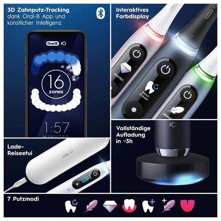 Actual product image Oral-B Series 9 + Sensitive Luxe Edition (Oscillating toothbrush)
