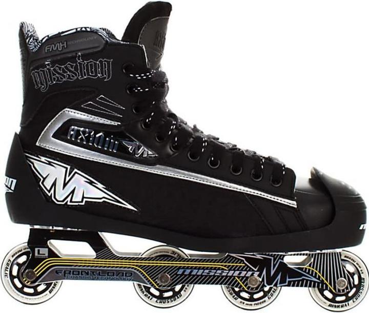 Mission Axiom G7 SR Rollhockey-Torwart-Schlittschuhe (2E, SR 12 - 48) (48)