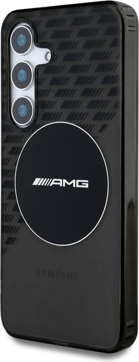 Immagine prodotto Mercedes AMG Transparent Rhombs MagSafe Case for Samsung Galaxy S25 - Black (Samsung Galaxy S25)