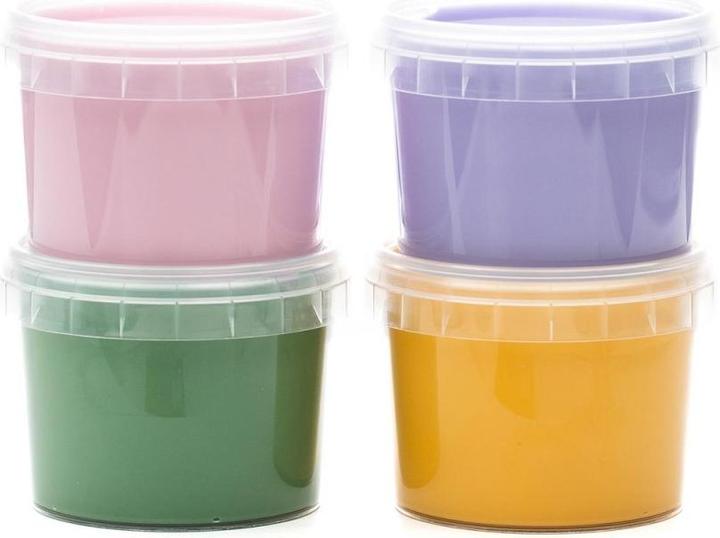 Neogrün Fingerfarben Luka (Gelb, Violett, Grün, Pink)