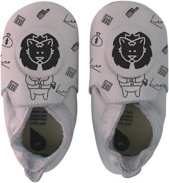 Actual product image Bobux Lion loafer print (22)