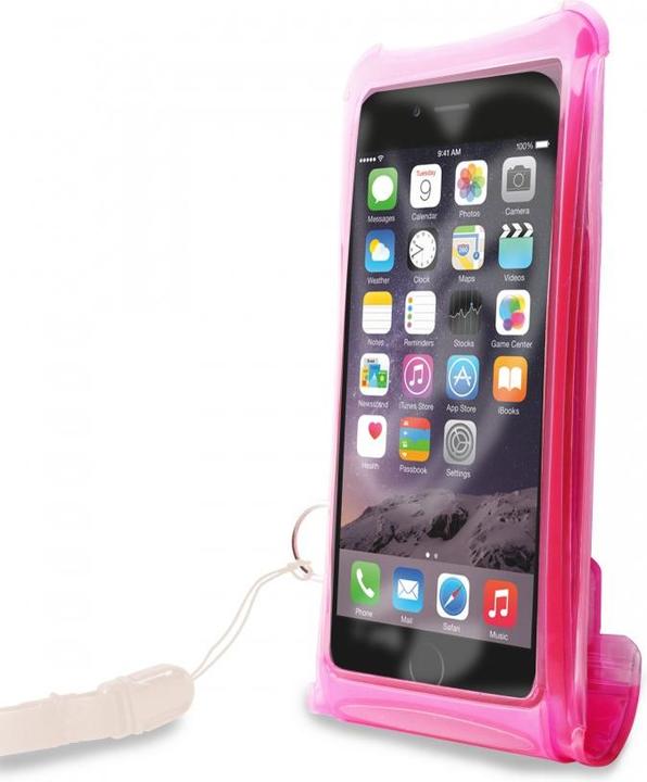 Actual product image Puro SLIM WATER mobile phone case 12.9 cm (5.1') Pocket case Pink (Samsung Galaxy A6, Apple iPhone 6)