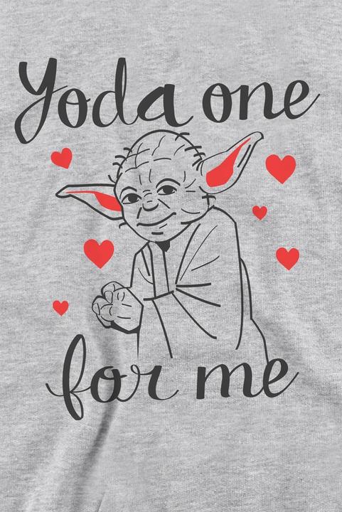 Produktbild Star Wars Yoda One For Me Sweatshirt Valentinstag (S)