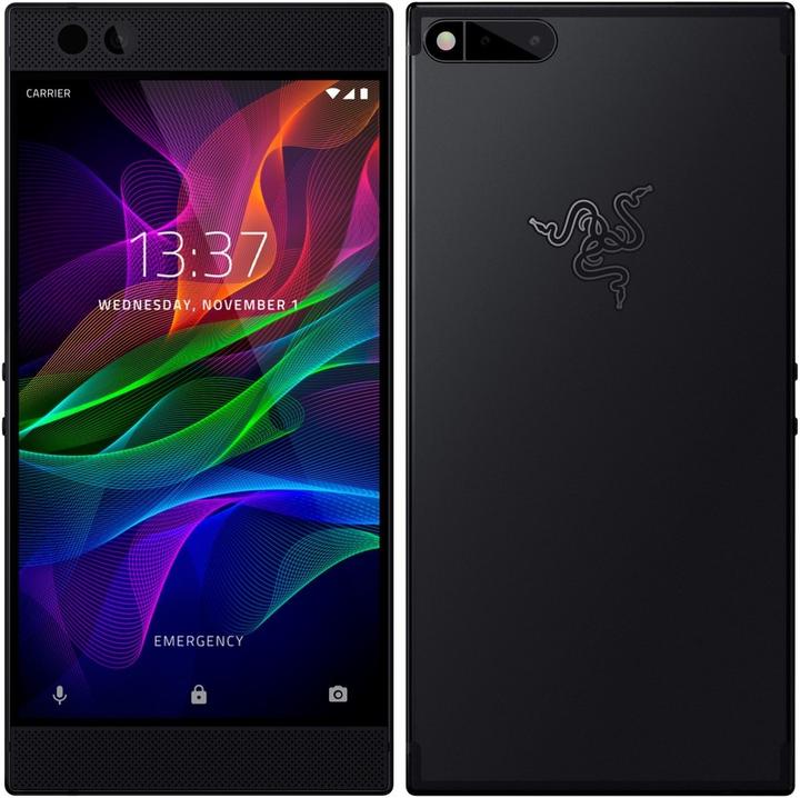 Actual product image Razer Phone (64 GB, Black, 5.70", Single SIM, 12 Mpx, 4G)