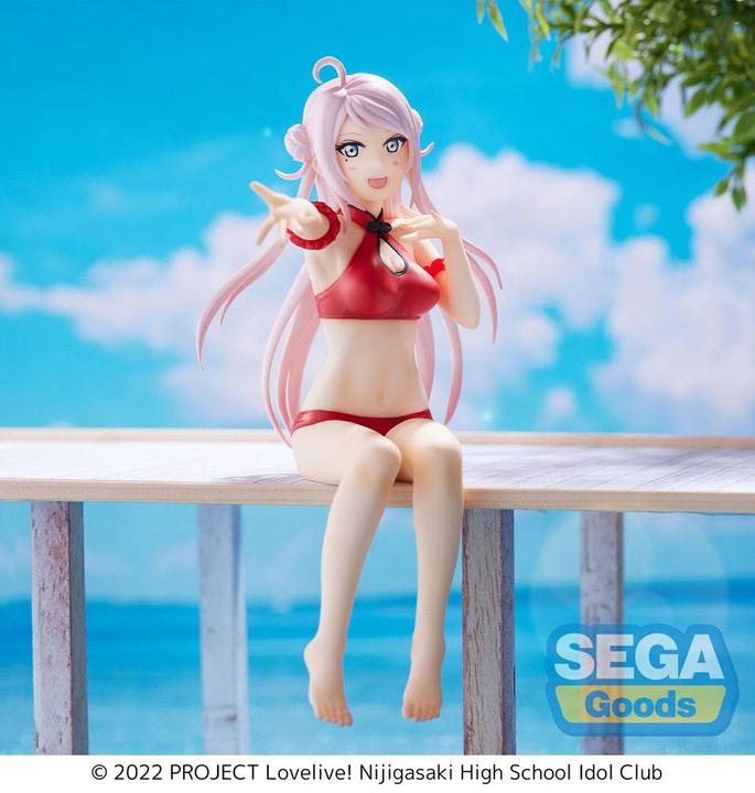 Actual product image Sega Goods LOVE LIVE! - Lanzhu Zhong - Statuette PM Perching 14cm