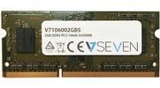 Produktbild V7 V7106002GBS (1 x 2GB, 1333 MHz, DDR3-RAM, SO-DIMM)