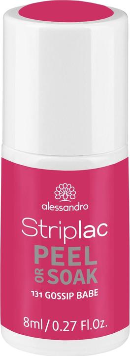 Produktbild Alessandro Striplac Peel or Soak Gossip Babe 8 ml (Koralle, Orange, Abziehbarer Nagellack)