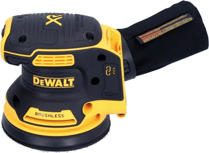 Actual product image DeWalt DCW 210 N Battery random orbital sander 18 V 125 mm Brushless + 1x battery 2.0 Ah + 1x Toolbrothers (Eccentric grinder)