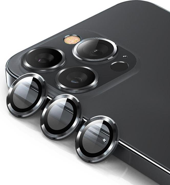 Produktbild Ueli Express Kamera Panzerglas Linsenschutz (1 Stück, Apple iPhone 15 Pro, Apple iPhone 15 Pro Max)