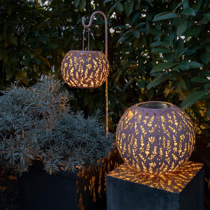 Produktbild Keller Fahnen Solar LED Laternen Antik Lavendula (1 x)
