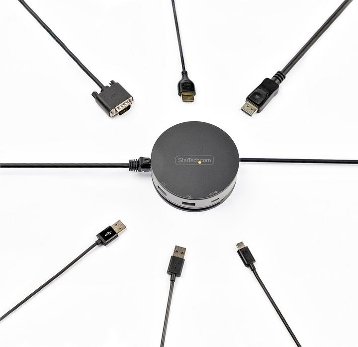 Image du produit StarTech .com Adaptateur USB C multiport (USB-C, 3 Ports)