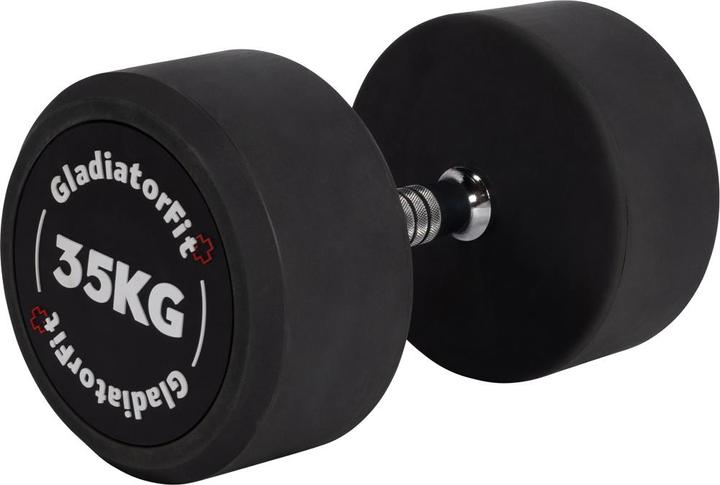 Actual product image Gladiatorfit Round dumbbells (1 x 35 kg)