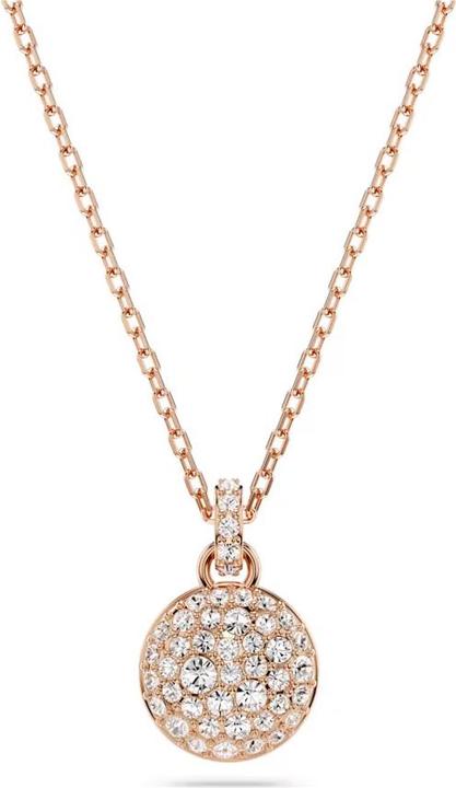 Actual product image Swarovski Meteora necklace white rose gold (Swarovski Metal, 40 - 47 cm)