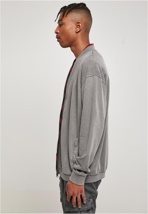 Actual product image Urban Classics Washed Sweat Bomber - 17020 (XXL)