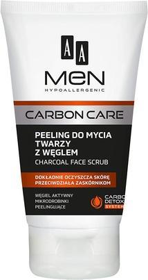 Actual product image Oceanic Aa - Men Carbon Care Charcoal Face Scrub Scrub For Washing Face With Coal (Cleansing lotion, 150 ml)