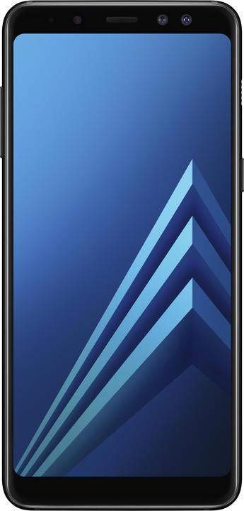 Samsung Galaxy A8 2018 (32 GB, Black, 5.60", Dual SIM + SD, 16 Mpx, 4G)