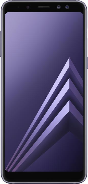 Samsung Galaxy A8 2018 (32 GB, Orchid grey, 5.60", Dual SIM + SD, 16 Mpx, 4G)