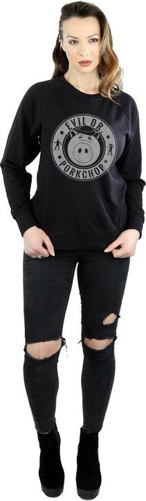 Actual product image Disney Womens/Ladies Toy Story Evil Dr Pork Chop Sweatshirt (S)