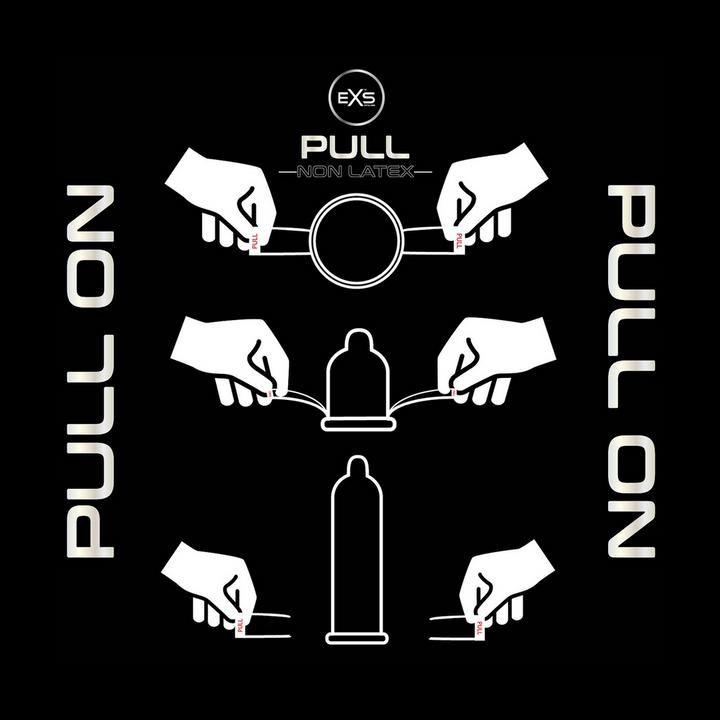 Actual product image EXS "Pull" 72 latex-free, absolutely odourless condoms (72 pcs.)