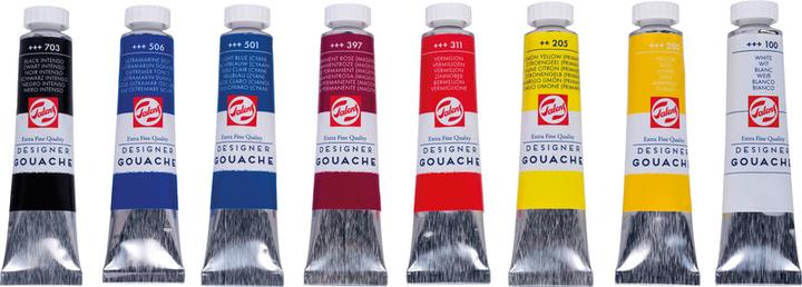 Image du produit Talens Gouache en tubes extra fine (Blanc, 20 ml)