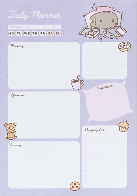 Image du produit Pusheen - Agenda journalier de la collection Moments, 54 pages A5 (A5)