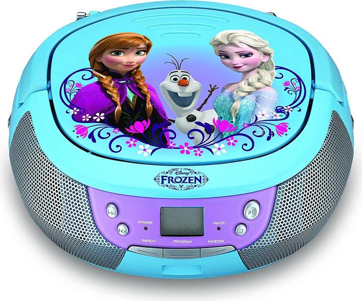 Immagine prodotto eKids Lettore CD Disney Frozen con microfono per bambini portatile Anna e Elsa -430