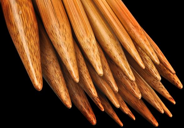 Produktbild ChiaoGoo Auswechselbare Nadelspitzen SPIN Bamboo Patina / 2 Stück