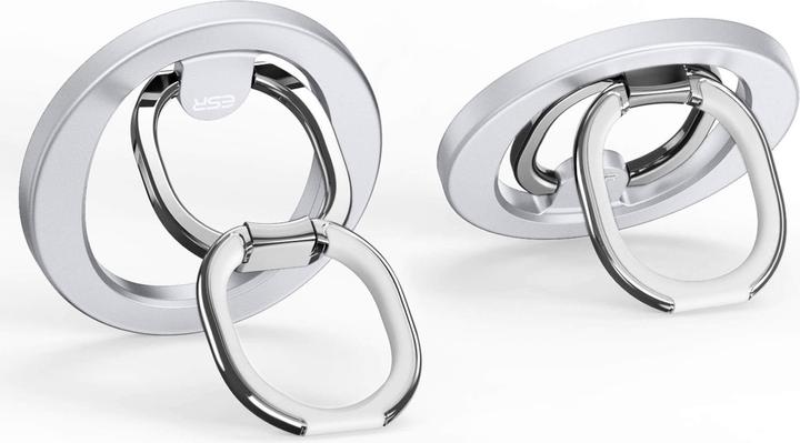 Produktbild ESR Halolock MagSafe Ringständer für das Telefon – Silber