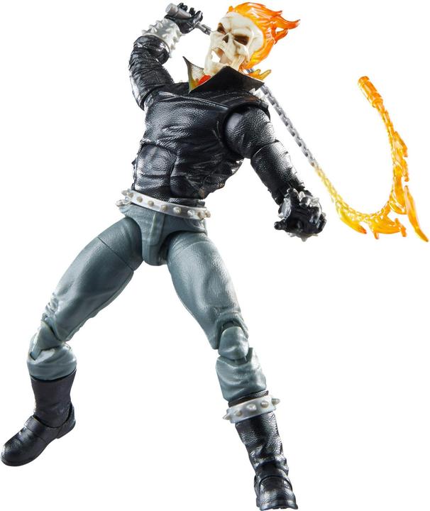 Actual product image Hasbro Marvel 85th Anniversary Marvel Legends action figure with vehicle Ghost Rider 15 cm