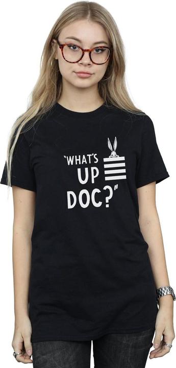 Image du produit Looney Tunes - T-shirt BUGS BUNNY WHAT'S UP DOC STRIPES - Femme (XXL)