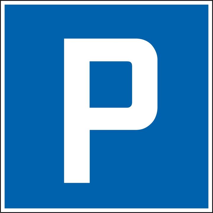 Image du produit Moravia Signal d'indication 4.17, R1, stationnement autorisé