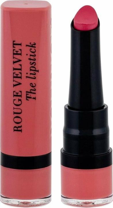 Actual product image Bourjois Rouge Velvet The Lipstick (02 Flaming)