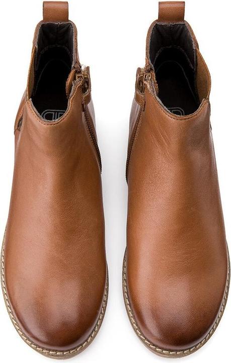 Image du produit La Redoute Collections Chelsea boots en cuir imprimé léopard (32)