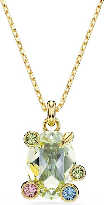Produktbild Swarovski Gema Halskette Verschiedene Schliffe Mehrfarbig Gold