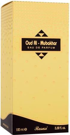 Actual product image Rasasi Oud Al Mubakhar - Eau De Parfum - 100Ml (Eau de parfum, 100 ml)