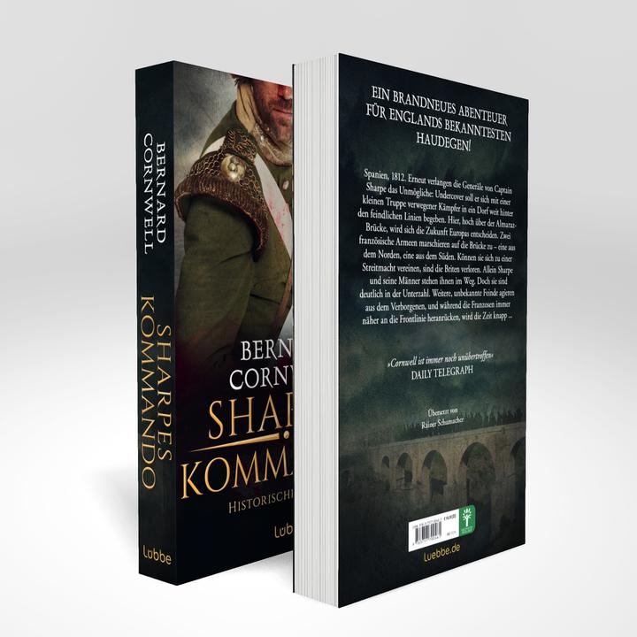 Actual product image Cornwell:Sharpes Kommando (German, Bernard Cornwell, 2024)