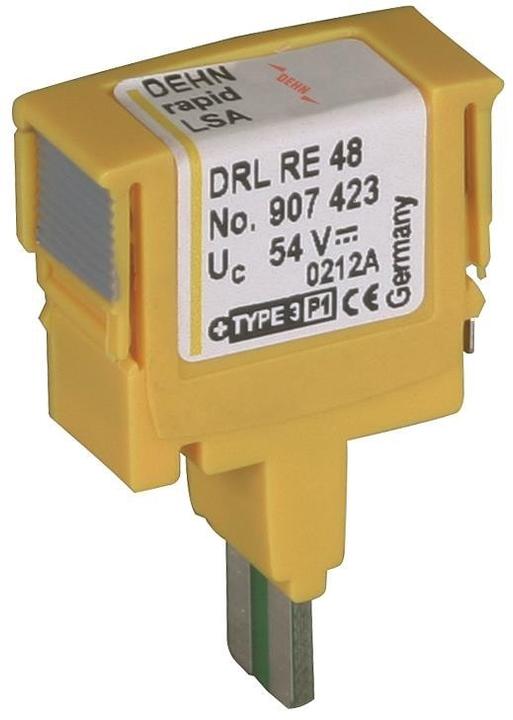 Dehn ÜS-Ableiter DEHNrapid DRL RE 48 LSA Schutzstecker Überspannungsableiter für Informations-/MSR-T