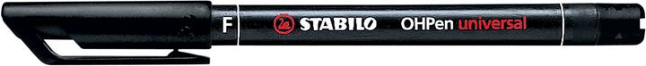 STABILO OHPen universal Folienstift permanent (Schwarz, 0.70 mm, 1 x)