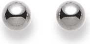 Produktbild Natsumi Schmuck Ohrstecker Weissgold 18K/750 Kugel 5.0mm (750/18 K Weissgold)