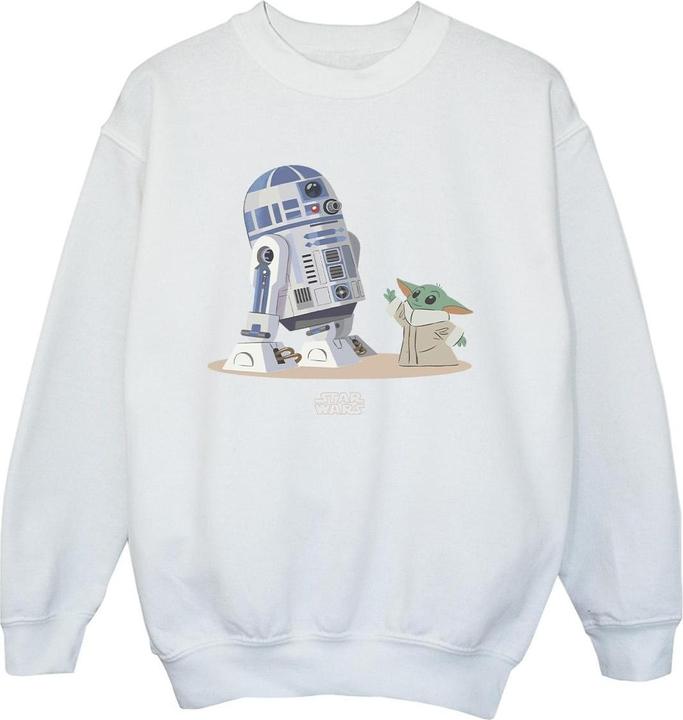 Star Wars The Mandalorian R2D2 And Grogu Sweatshirt Jungen
