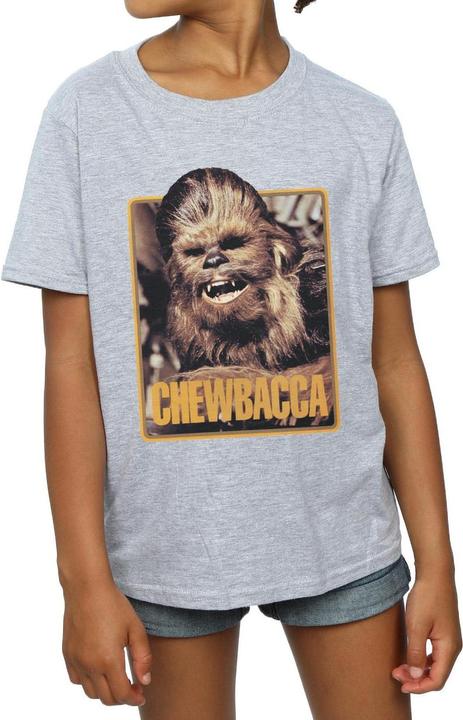 Immagine prodotto Star Wars Chewbacca Scream Maglietta Ragazze (140, 146)